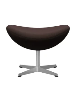 3127 Fodskammel til Ægget af Arne Jacobsen læder