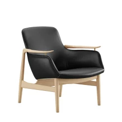 53 Lænestol, eg klar olie af Finn Juhl