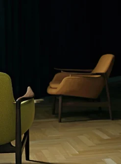 53 Lænestol, eg olie af Finn Juhl