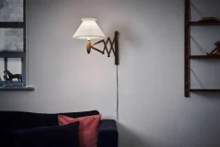 224-6 Sax Væglampe Jubilæumsudgave, smoked oak fra Le Klint