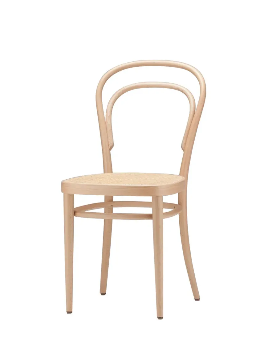 214 Spisestol, sort fra Thonet