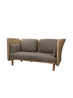 Arch 2-pers. Sofa m. lav arm/ryg fra Cane-line