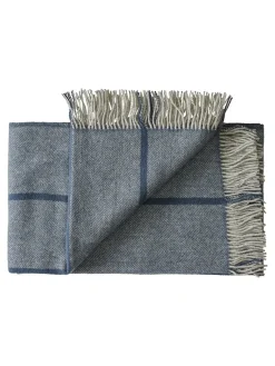 Askø Plaid, fjord fra Silkeborg Uldspinderi