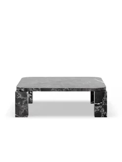 Atlas Sofabord 820x820, Smoked Oak fra New Works