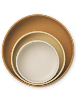 Audrey skålsæt, safari multi mix fra Liewood