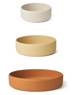 Audrey skålsæt, safari multi mix fra Liewood