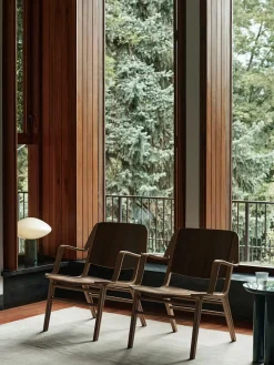 AX HM11 Stol, mørkbejdset eg fra &Tradition