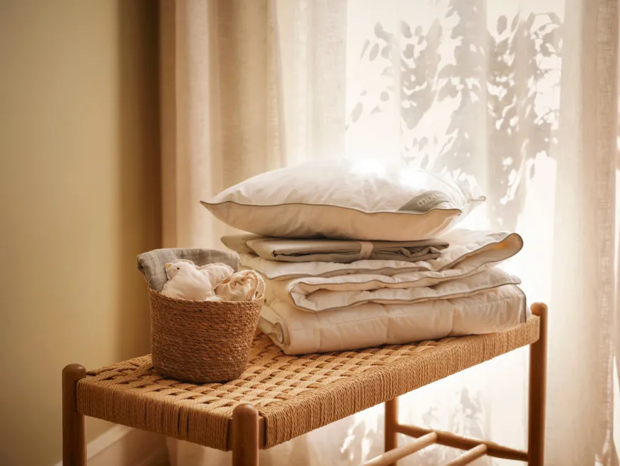 Bambuspude, baby fra Moonboon