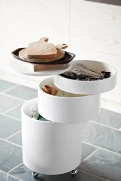 Barboy Sidebord, lilac grey af Verner Panton