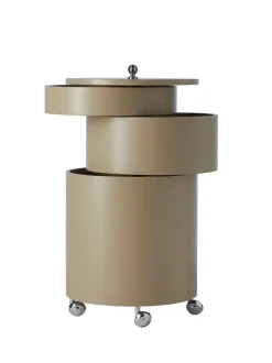 Barboy Sidebord, sort af Verner Panton