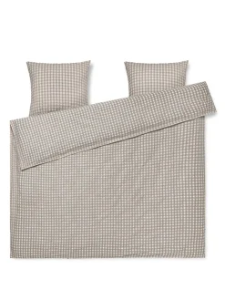 Bæk & Bølge Sengetøj, sort/sand fra Juna