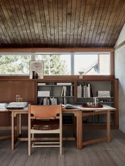 BM 71 Biblioteksbord af Børge Mogensen