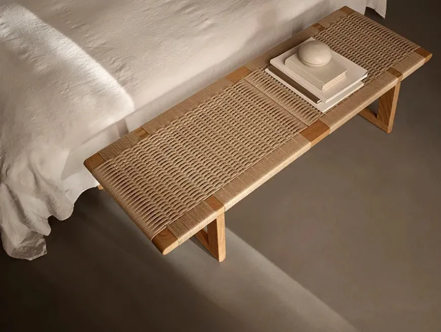 BM0489L Table Bench, papirflet af Børge Mogensen