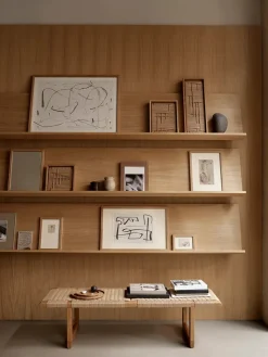 BM0489L Table Bench, papirflet af Børge Mogensen