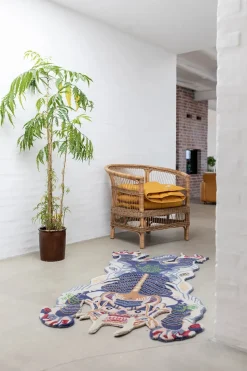 Burma Dragon Rug Large fra Bongusta