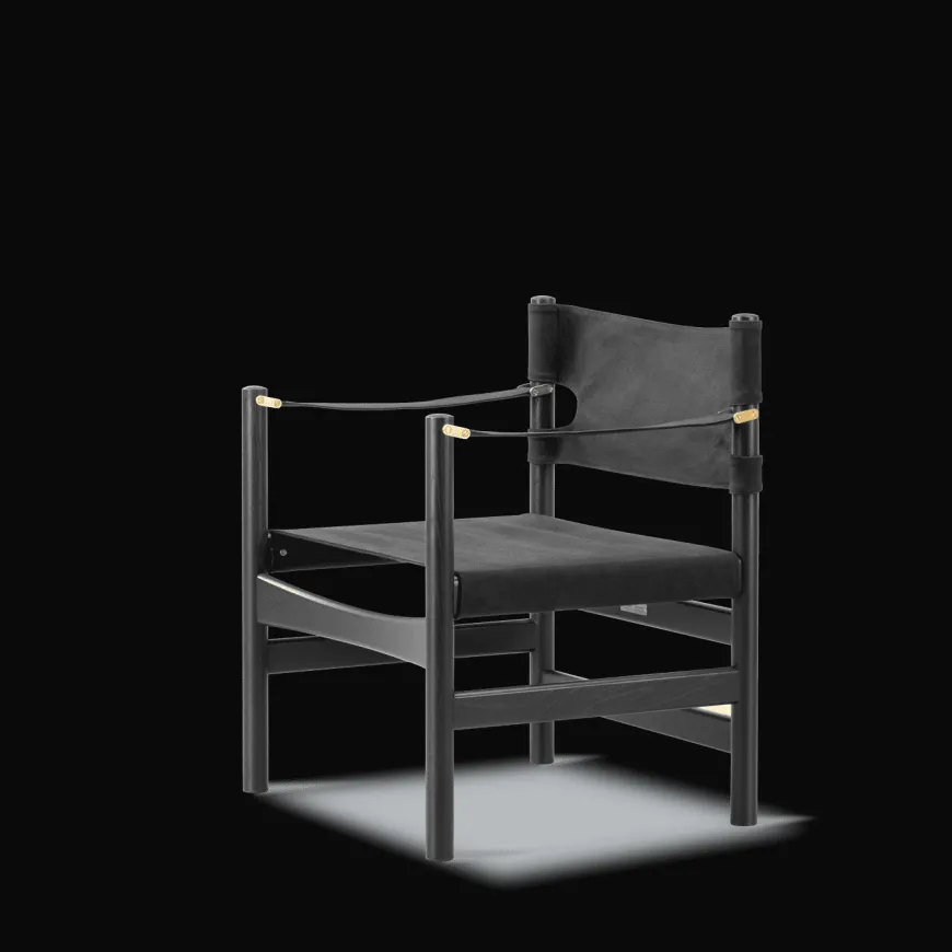 Canvas 21 stol, lys olieret eg af Børge Mogensen