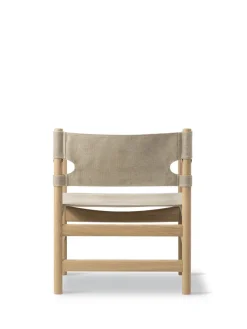 Canvas 21 stol, lys olieret eg af Børge Mogensen