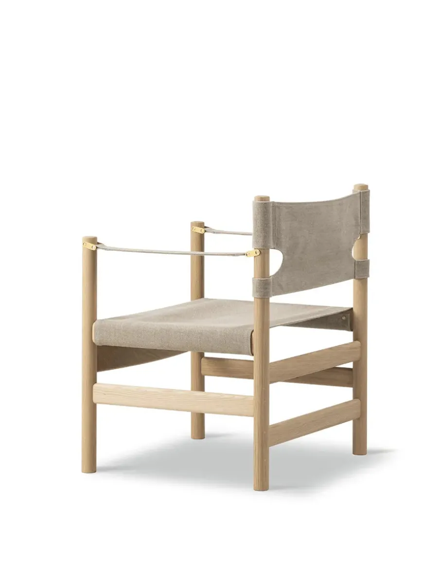 Canvas 21 stol, røget olieret eg af Børge Mogensen