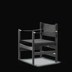 Canvas 21 stol, sæbebehandlet af Børge Mogensen