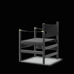 Canvas 21 stol, sæbebehandlet af Børge Mogensen