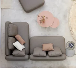 Capture 2-pers. Modulsofa, venstre inkl. Hyndesæt fra Cane-line