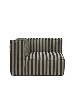 Catena Armrest Left Louisiana, sand/black fra Ferm Living