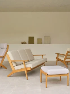 CH293 3 pers. sofa, eg olie af Hans J. Wegner