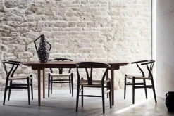 CH338 Spisebord, Teak Mix Special Edition inkl. 1 tillægsplade fra Carl Hansen & Søn