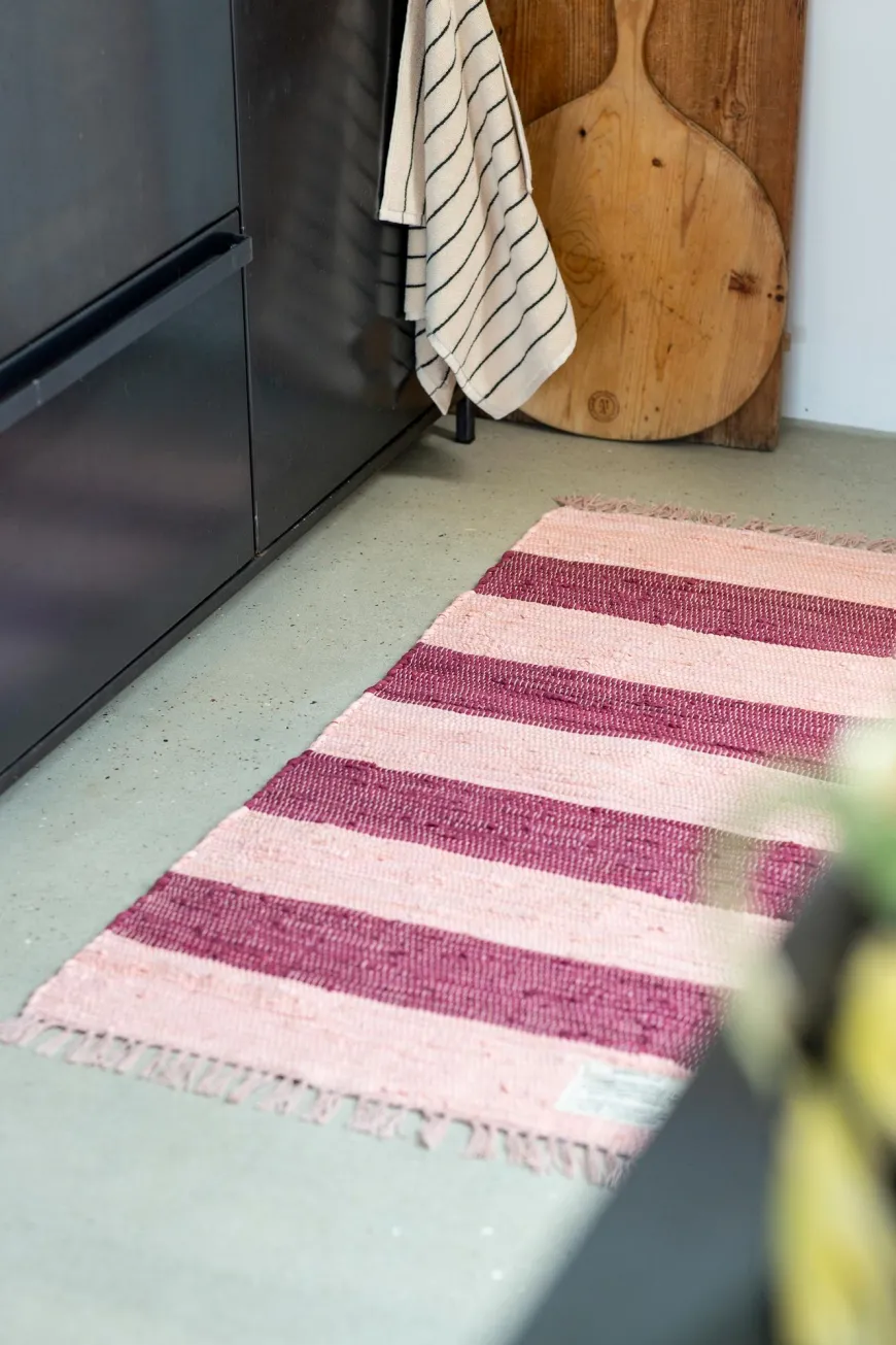 Chindi tæppe, 60x120 cm fra Bongusta