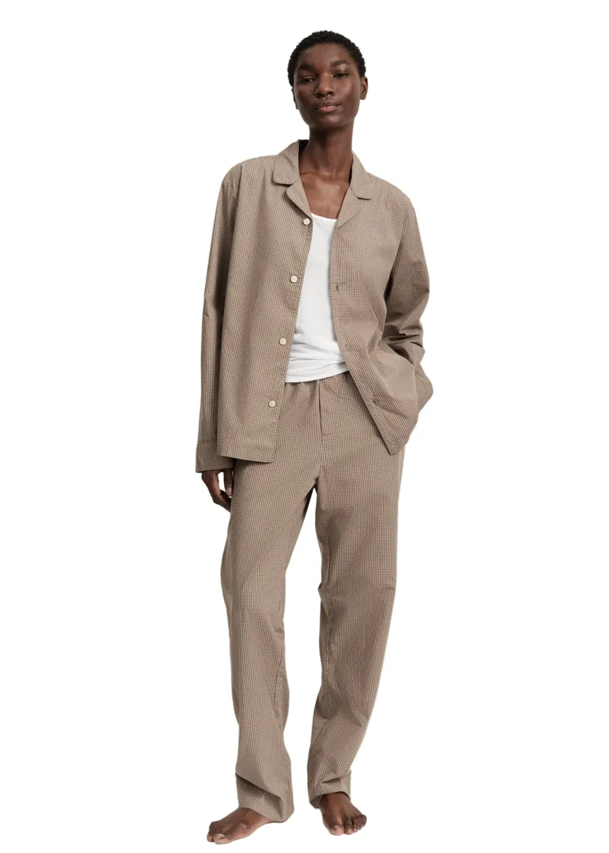Classic Pyjamas Check – Mix Fossil fra Aiayu