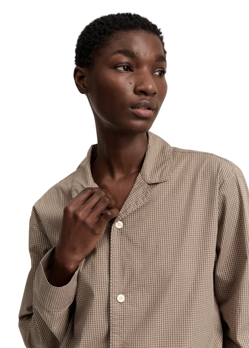 Classic Pyjamas Check – Mix Fossil fra Aiayu