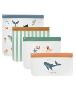 Clive Travelbag 4-pack, sea creature/sandy fra Liewood