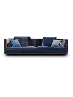Cocoon Sofa Blues Multi-Colour, 280 x 106 cm fra Eilersen