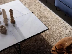 Coffee Table 90, grøn marmor fra HANDVÄRK