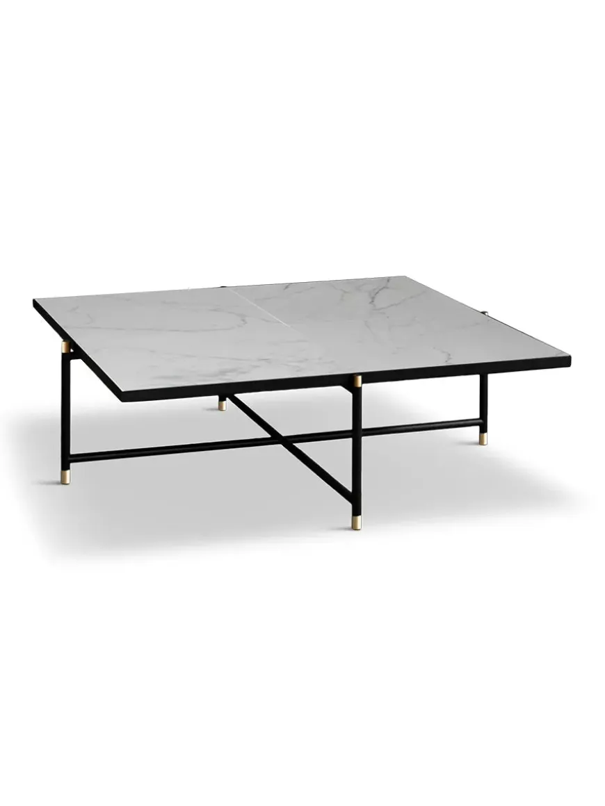 Coffee Table 90, sort marmor fra HANDVÄRK