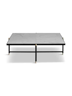 Coffee Table 90, sort marmor fra HANDVÄRK