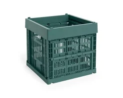 Colour Crate Cube, Dark green fra Hay