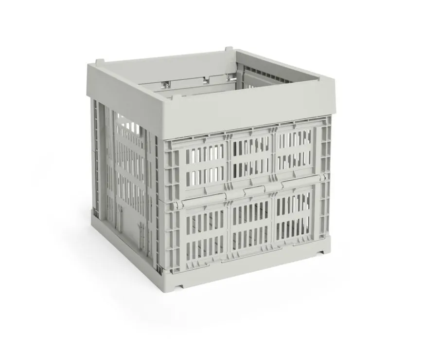 Colour Crate Cube, Dusty blue fra Hay