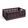 Colour Crate Large, Bordeaux fra Hay