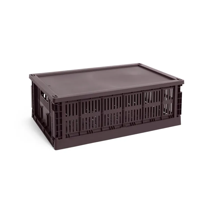 Colour crate låg, Large fra Hay