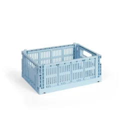 Colour Crate Medium, Soft blue fra Hay
