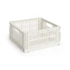 Colour Crate Medium Square, Off white fra Hay