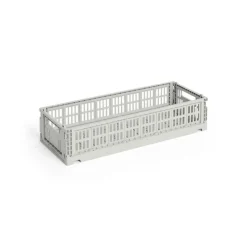 Colour Crate Mini Oblong, Grey fra Hay