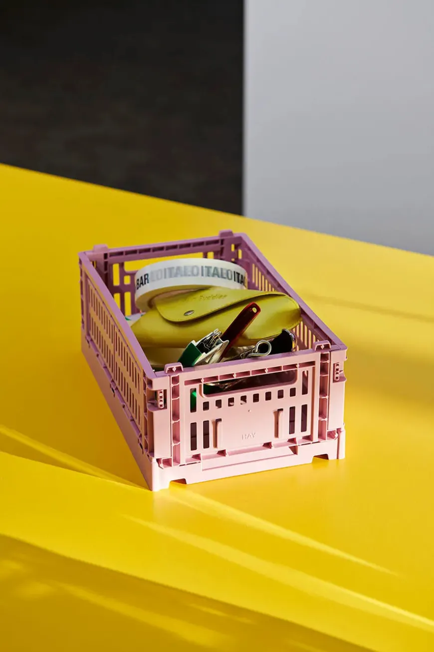 Colour crate S, electric blue fra Hay