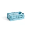 Colour crate S, light blue fra Hay