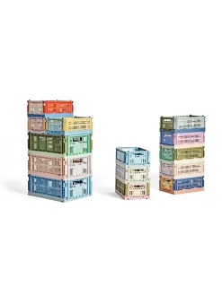 Colour crate S, powder fra Hay