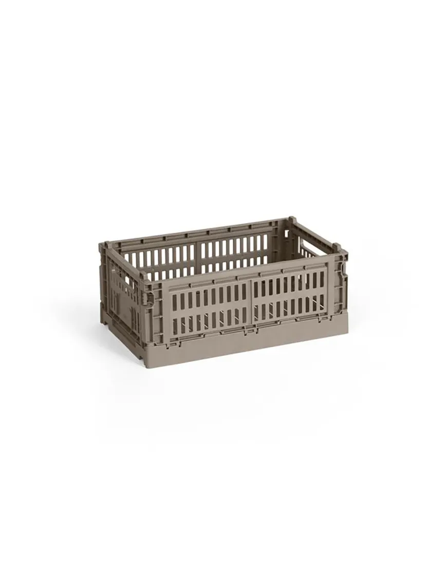 Colour Crate Small, Warm grey fra Hay