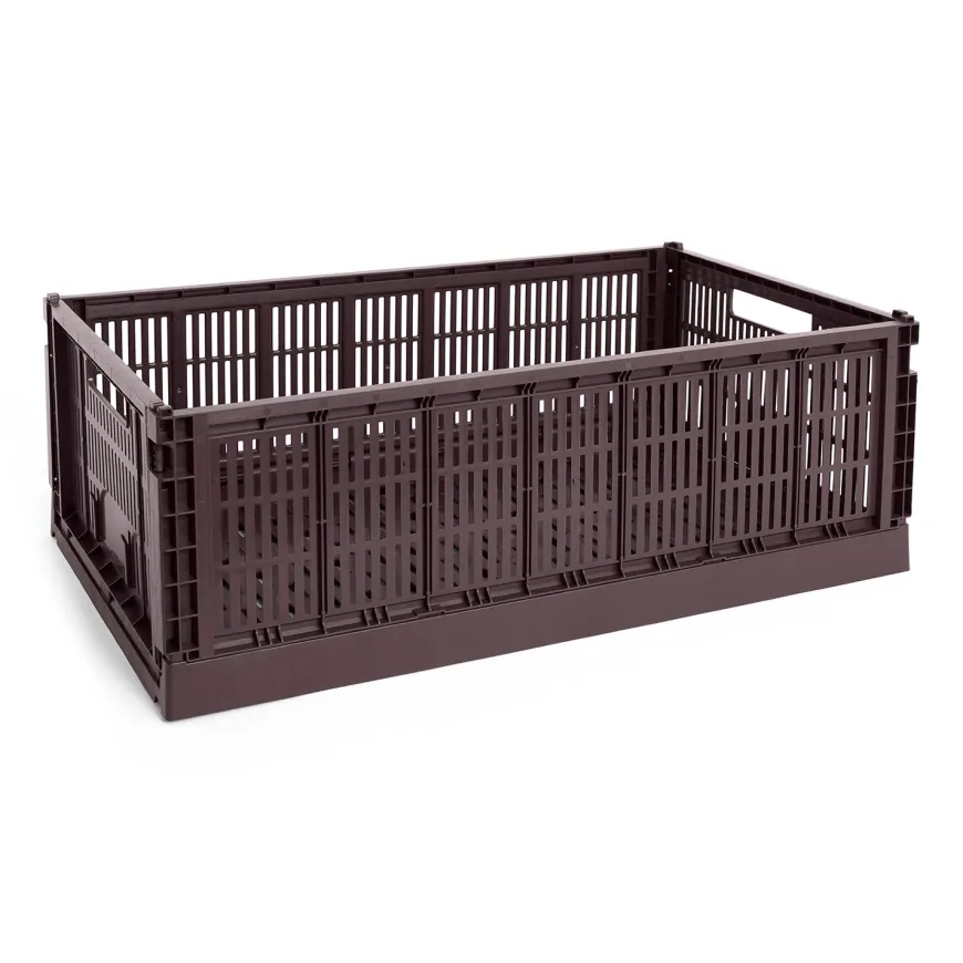 Colour Crate X-Large, Bordeaux fra HAY