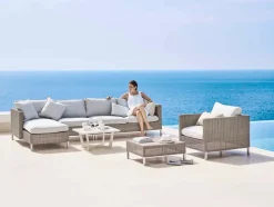 Connect Chaiselong, højre fra Cane-line