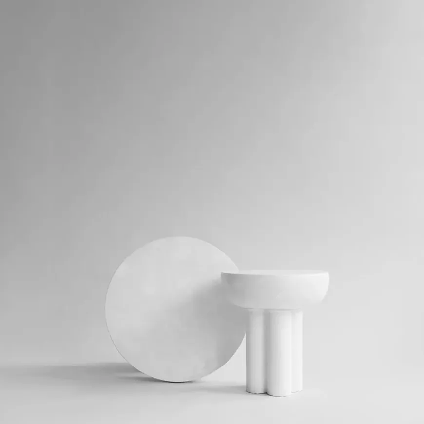 Crown Table, low bone white fra 101 Copenhagen